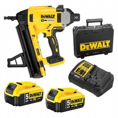 Пістолет гвоздезабивний акумуляторний безщітковий DeWALT DCN890P2