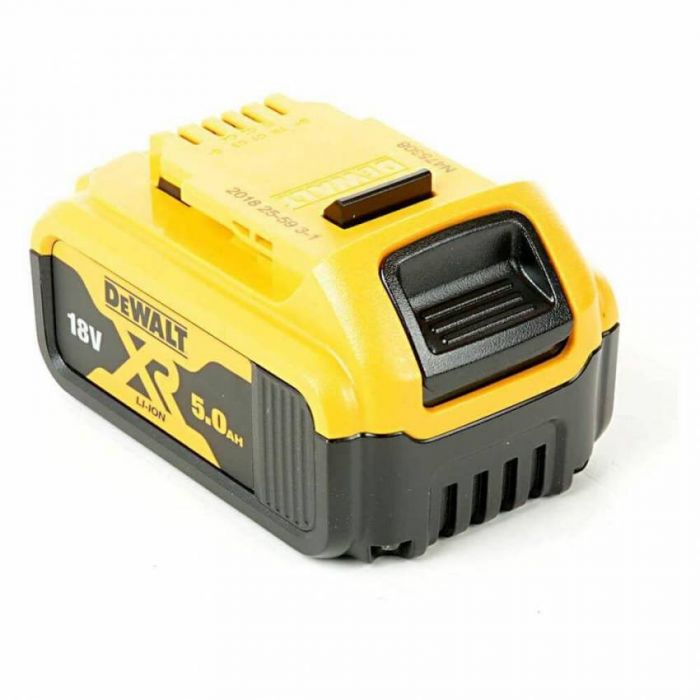 Акумуляторна батарея DeWALT DCB184 18 В, 5 Ач, час заряджання 50 хв, вага 0.65 кг