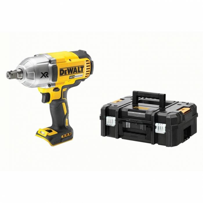 Акумуляторний гайковерт ударний DeWALT XR 18В,950 Нм,1/2, Li-Ion,2400 уд/хв,1900 об/хв, 3.3 кг, валіза TSTAK