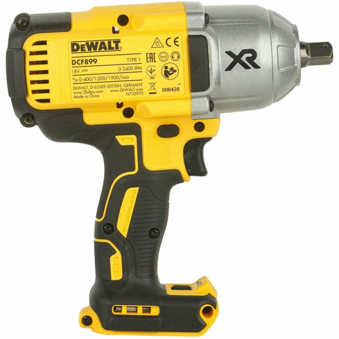 Акумуляторний гайковерт ударний DeWALT XR 18В,950 Нм,1/2, Li-Ion,2400 уд/хв,1900 об/хв, 3.3 кг, валіза TSTAK