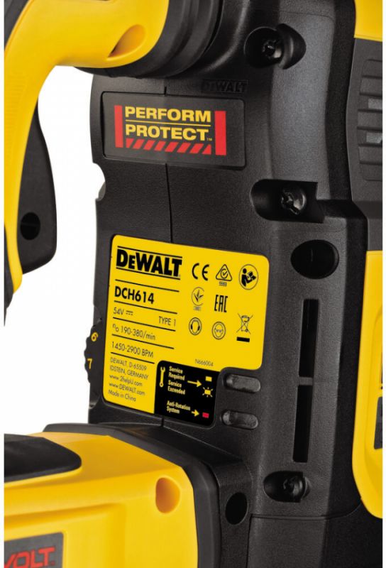 Акумуляторний перфоратор SDS-MAX DeWALT DCH614N