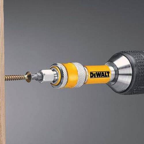 Швидкозмінний вузол системи свердління FLIPandDRIVE DeWALT DT7603