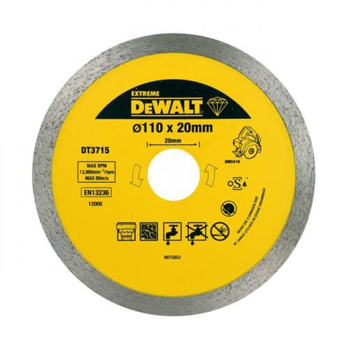 Диск алмазний DeWALT DT3715