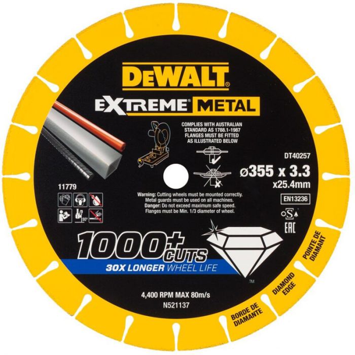 Диск алмазний DeWALT DT40257