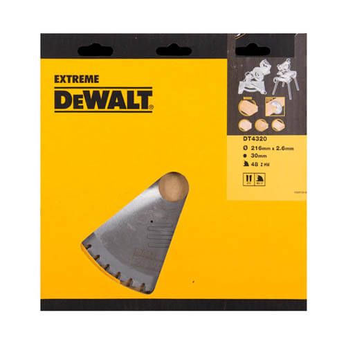 Диск пильний EXTREME WORKSHOP DeWALT DT4320