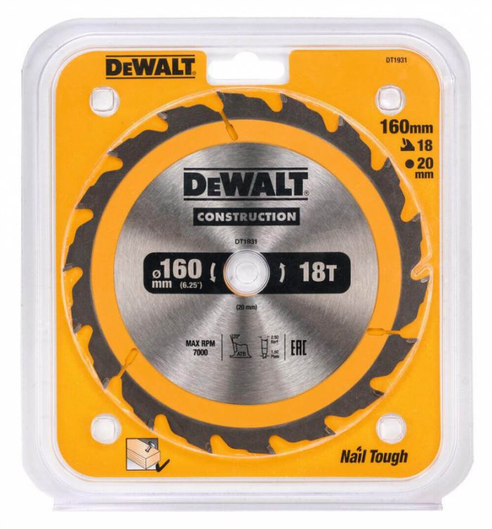 Диск пильний DEWALT DT1931