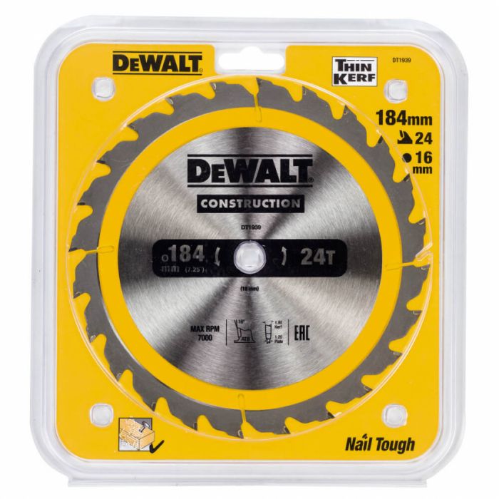 Диск пильний DeWALT DT1939