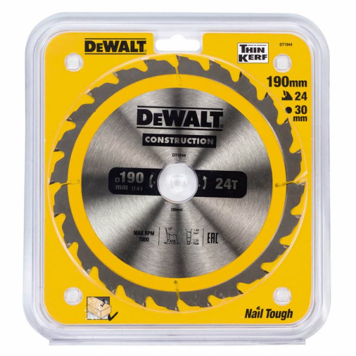 Диск пильний DeWALT DT1944