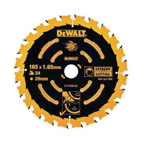 Диск пильний 165 мм, 20 мм, 24 EXTREME DeWALT DT10300