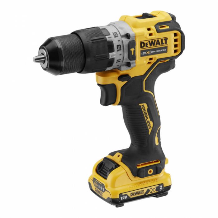 Дриль-акумуляторний безщітковий ударний DeWALT DCD706D2