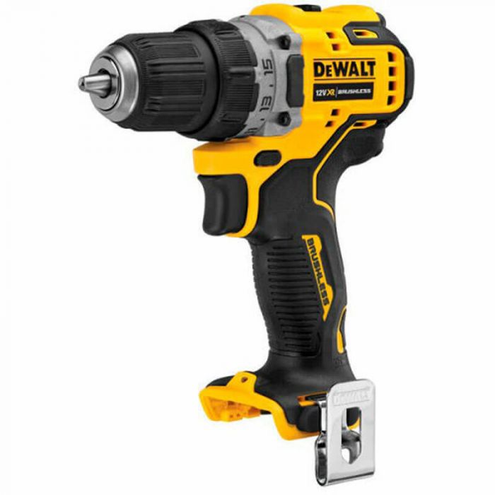 Дриль-шуруповерт акумуляторний безщітковий DeWALT DCD708N 18 В XR 65 Нм