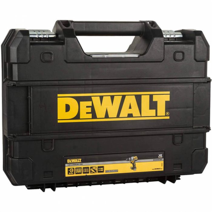 Дрель-шуруповерт аккумуляторная бесщёточная DeWALT DCD991NT+DCB187