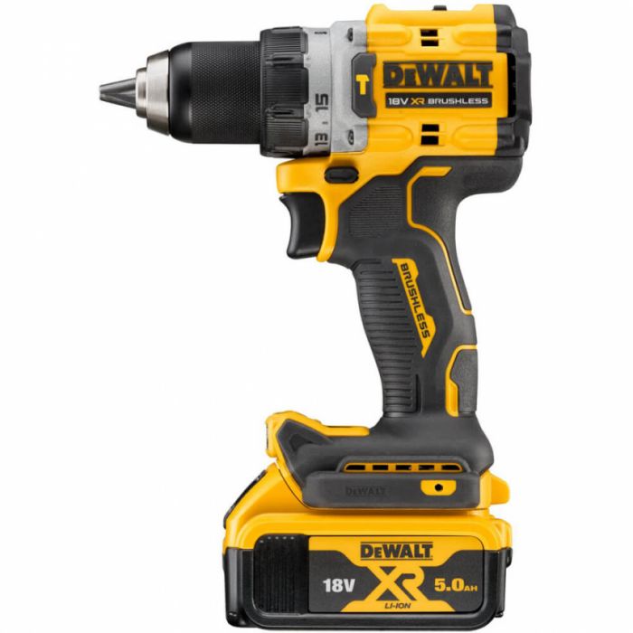 Дрель-шуруповёрт аккумуляторная бесщёточная ударная DeWALT DCD805P2T