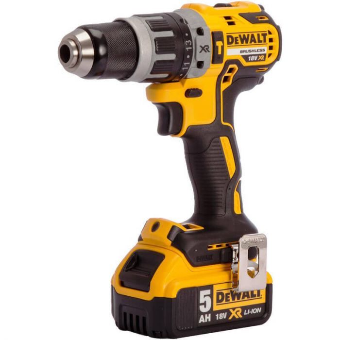 Дриль-шуруповертний акумуляторний безщітковий ударний DeWALT DCD796P2