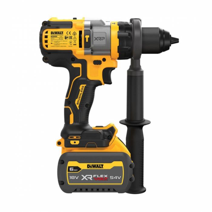 Дриль-шуруповертний акумуляторний безщітковий ударний DeWALT DCD999T1