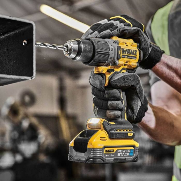 Дриль-шурупокрут акумуляторний безщітковий ударний DeWALT DCD805H2T