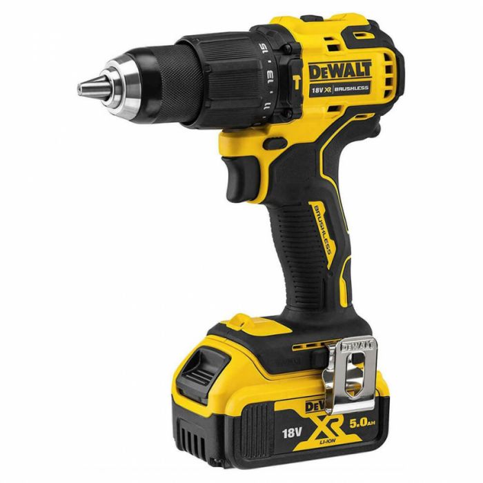 Дриль-шуруповерт акумуляторний безщітковий ударний DeWALT DCD709P2T