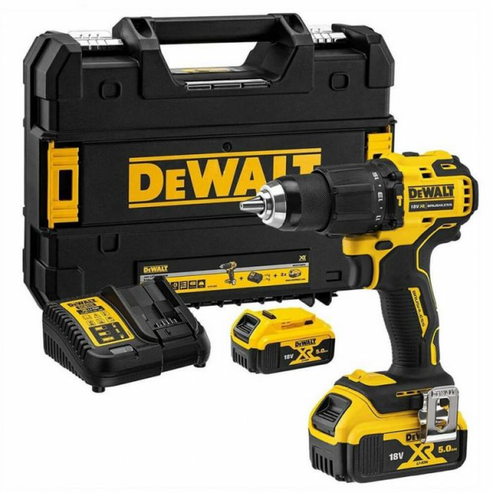 Дриль-шуруповерт акумуляторний безщітковий ударний DeWALT DCD709P2T