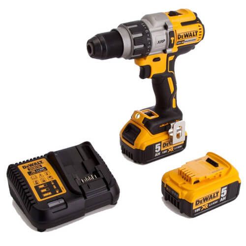 Дриль-шуруповерт акумуляторний безщітковий ударний DeWALT DCD996P2