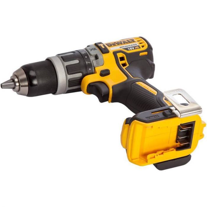 Дриль-шуруповертний акумуляторний безщітковий ударний DeWALT DCD796P2