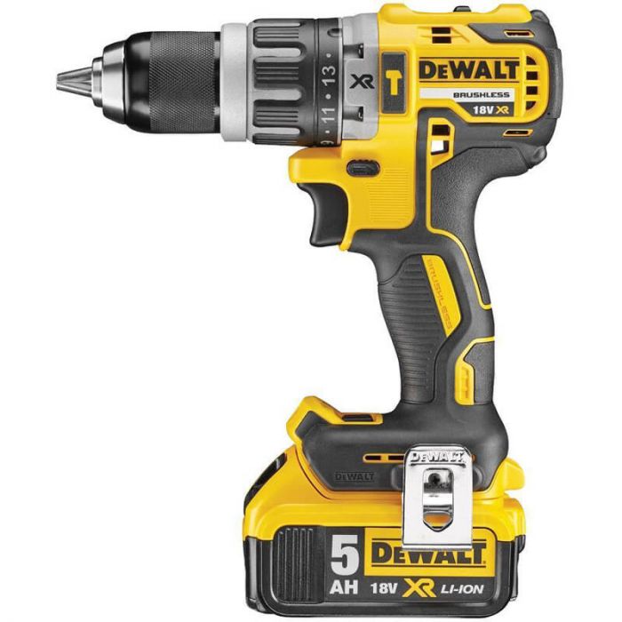 Дриль-шуруповертний акумуляторний безщітковий ударний DeWALT DCD796P2