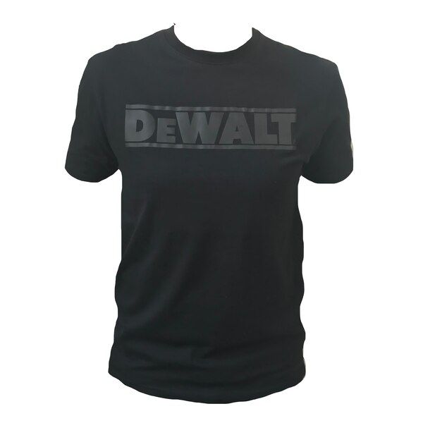 Футболка Dewalt Oxide Tee чорна розмір XL Суміш полікоттона (65% поліефір/35% бавовна) Вишивка заднь