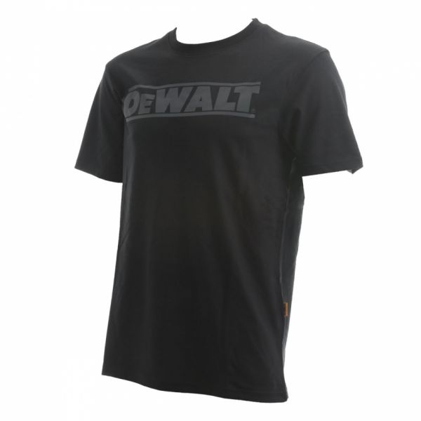 Футболка Dewalt Oxide Tee чорна розмір XL Суміш полікоттона (65% поліефір/35% бавовна) Вишивка заднь