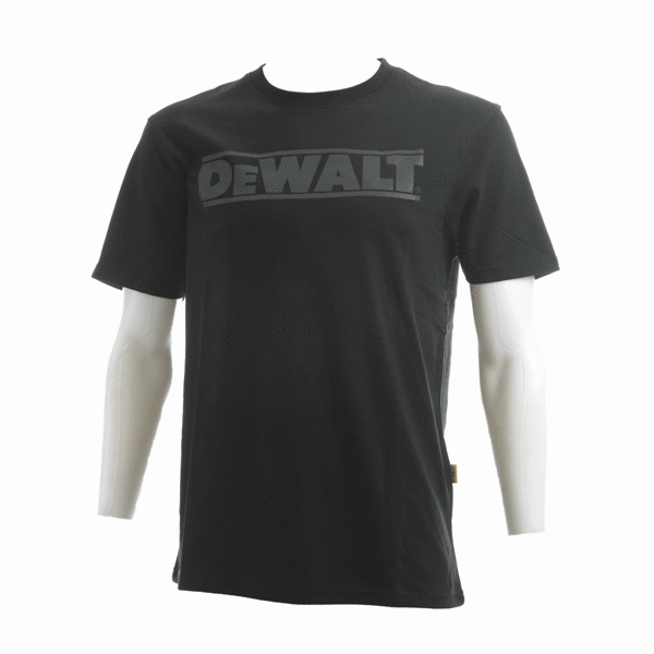 Футболка Dewalt Oxide Tee чорна розмір XL Суміш полікоттона (65% поліефір/35% бавовна) Вишивка заднь