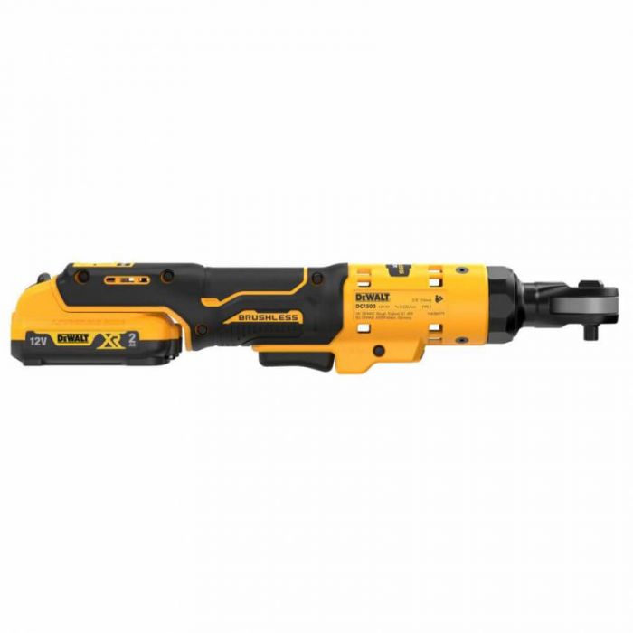 Гайкокрут кутовий - ключ-храповик акумуляторний безщітковий DeWALT DCF503D1