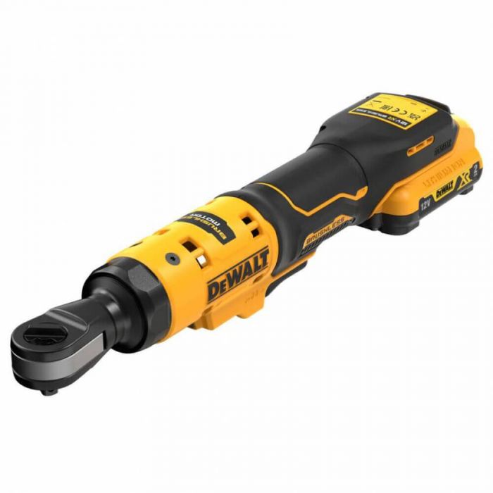 Гайкокрут кутовий - ключ-храповик акумуляторний безщітковий DeWALT DCF503D1