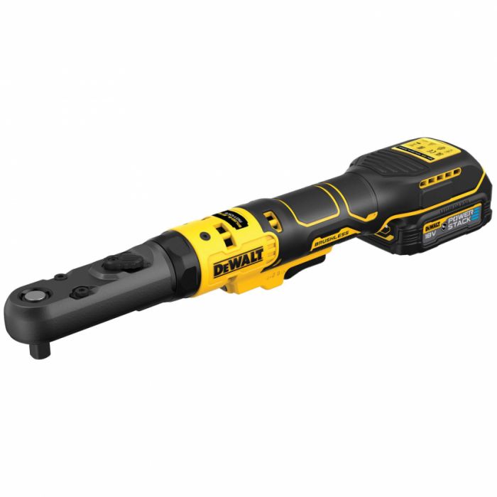 Гайкокрут кутовий - ключ-храповик акумуляторний безщітковий DeWALT DCF510E2G