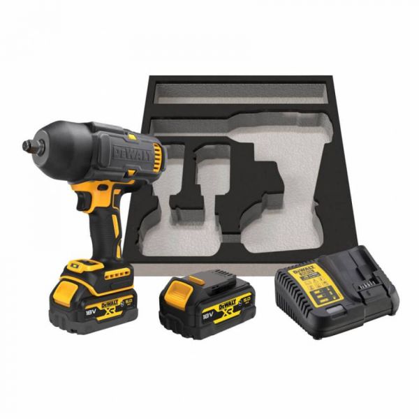 Гайковерт ударний акумуляторний безщітковий 1/2", 1396 Нм, DeWALT DCF900P2G