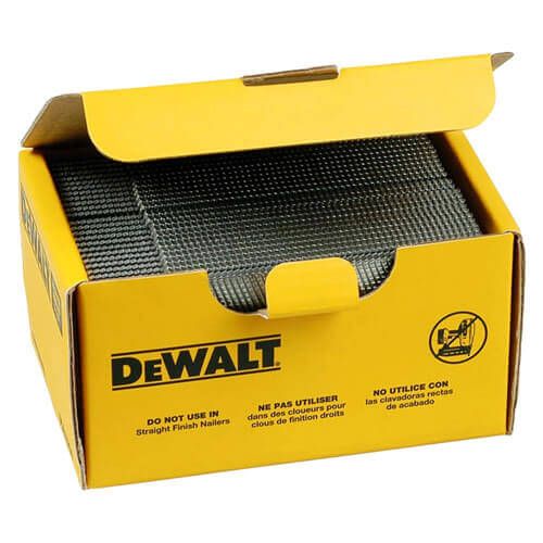 Цвяхи оцинковані DeWALT, кут магазина: 20 °, L = 38 мм, товщина 1.6 мм, 2500 штук. DNBA1638GZ