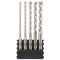 Касета з бурами SDS Plus DeWALT, L = 160 мм., d = 5, 6, 8, 10, 12 мм., 6 шт. DT70837