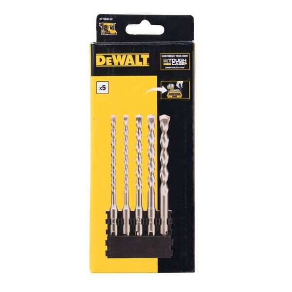 Касета з бурами SDS Plus DeWALT, L = 160 мм., d =  6 мм (2шт), 8, 10, 12 мм., 6 шт. DT70836