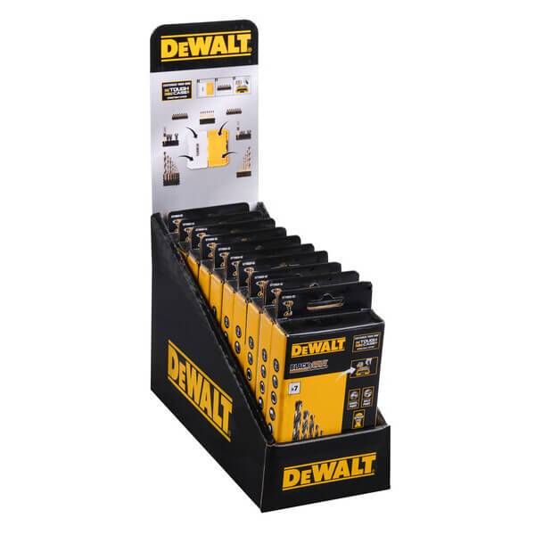 Кассета со сверлами по металлу DeWalt, Black&Gold DeWALT DT70829