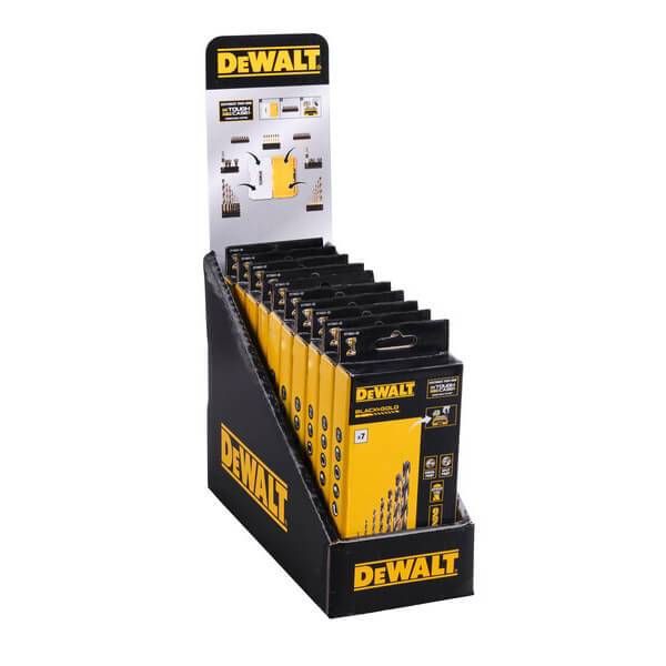 Кассета со сверлами по металлу DeWalt, Black&Gold DeWALT DT70831