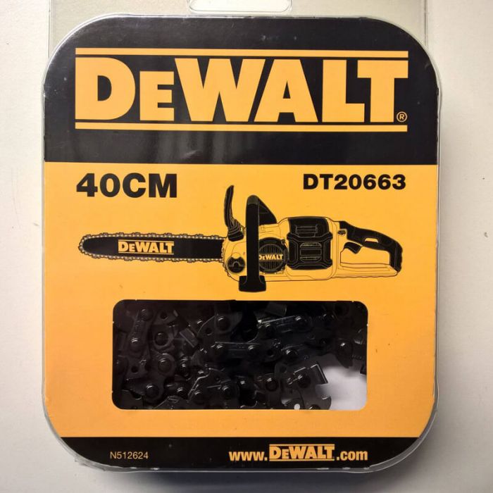 Ланцюг DeWALT DT20663 3/8'', 1.1 мм, 16''/40 см