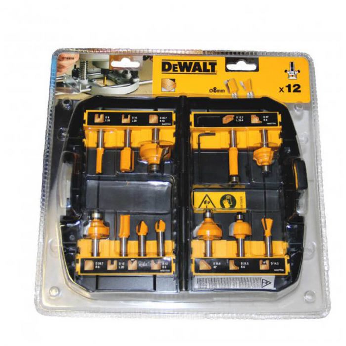 Набір фрез універсальний DeWALT DT90016