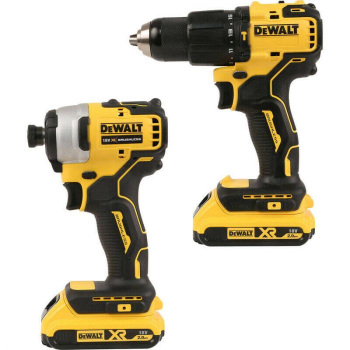 Набір з двох безщіткових інструментів DeWALT DCK2062D2T