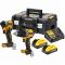 Набір з двох інструментів безщіткових DeWALT DCK2050H2T