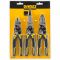 Набір з трьох шарнірно-губцевих інструментів Compound Action DeWALT DWHT0-70485