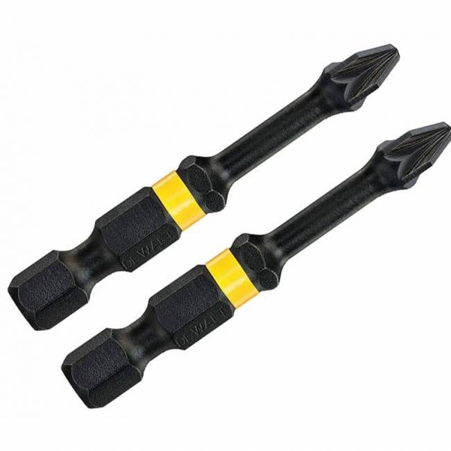 Набір біт DeWALT DT70531T IMPACT TORSION EXTREME, ударні, Pozidriv, L=50 мм, 2 шт