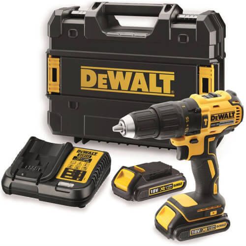 Набір з двох безщіткових інструментів DeWALT DCK2060D2T DCF787 DCD778