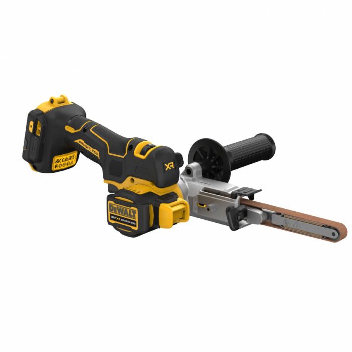 Напилок стрічковий акумуляторний безщітковий DeWALT DCM200NT