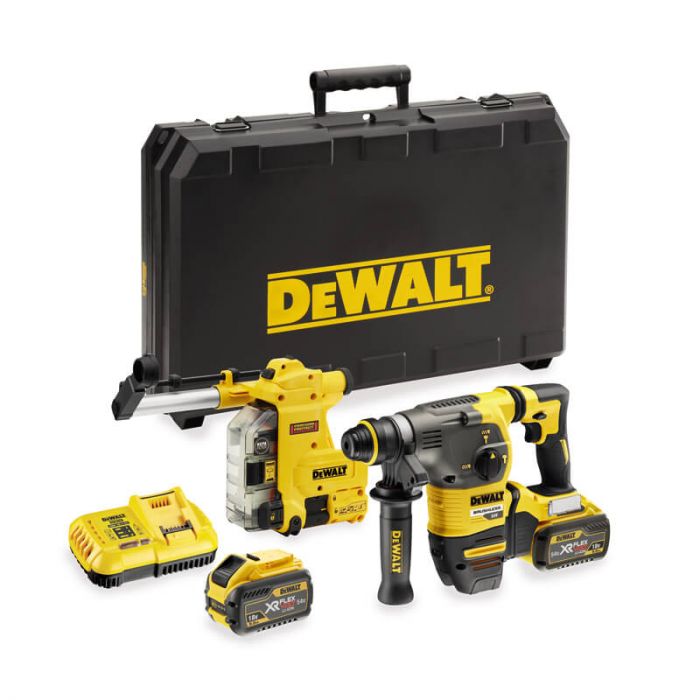 Перфоратор аккумуляторный бесщеточный SDS-Plus DeWALT DCH335X2