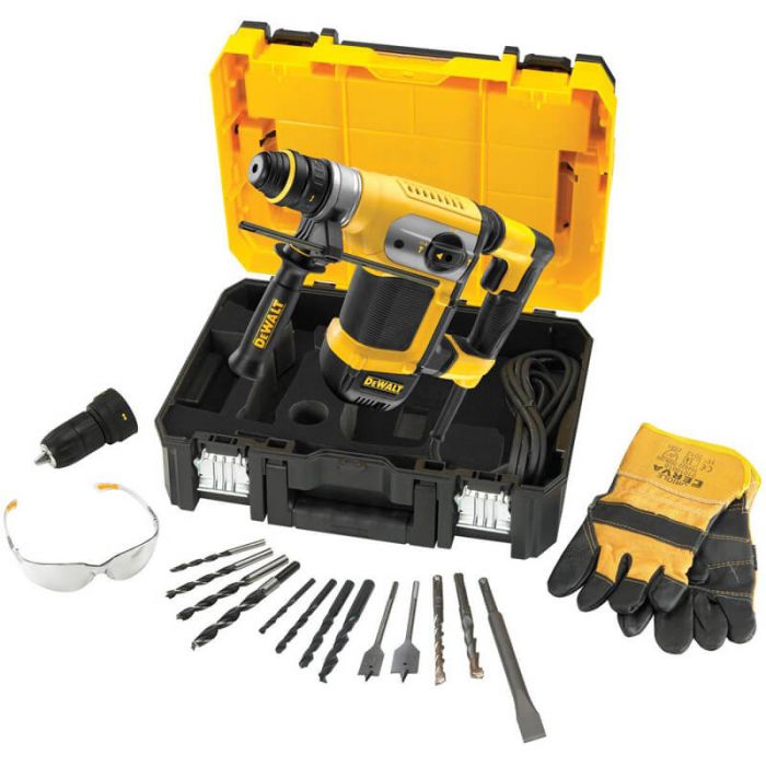 Перфоратор мережевий SDS-Plus DeWALT D25417KT