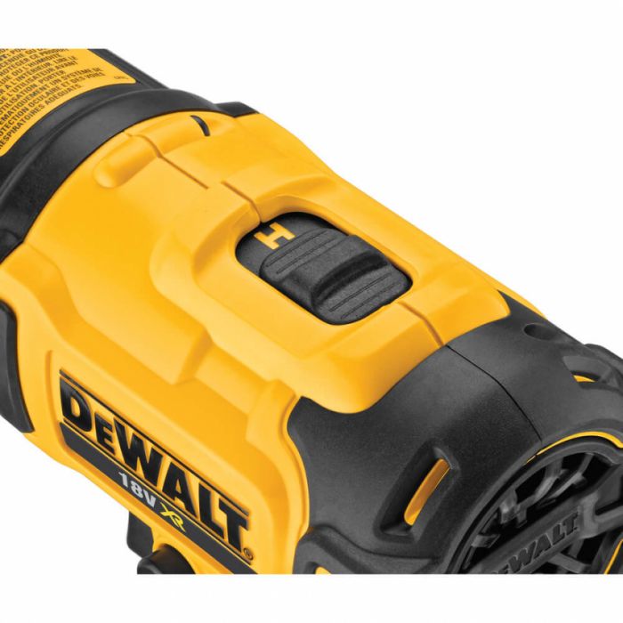 Пістолет гарячого повітря – акумуляторний фен DeWALT DCE530N