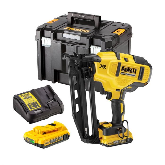 Пістолет гвоздезабивний акумуляторний безщітковий DeWALT DCN660D2