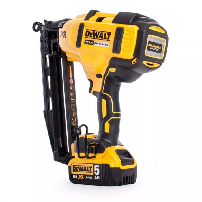 Пістолет гвоздезабивний акумуляторний безщітковий DeWALT DCN660P2